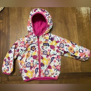 Patagonia reversible baby down sweater hoody jacket